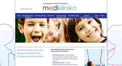 Desktop Screenshot of mediklinika.pl