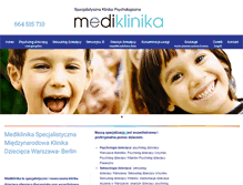 Tablet Screenshot of mediklinika.pl